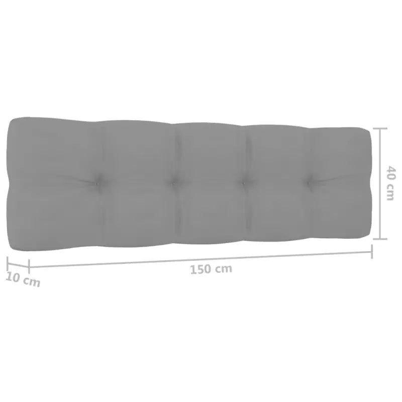 Loungeset van geïmpregneerd grenenhout voor in de tuin - Tuinsets