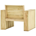 Loungeset van geïmpregneerd grenenhout voor tuin en terras - Tuinsets