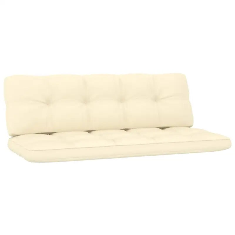 Loungeset van geïmpregneerd grenenhout voor tuincomfort - Crème - Tuinsets