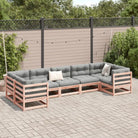 Loungeset van massief Douglas vurenhout voor je tuin of terras - Tuinsets
