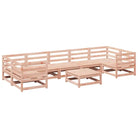 Loungeset van massief Douglas vurenhout voor je tuin of terras - Tuinsets