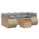 Loungetuigels in beige materiaal met gepoedercoat staal afmetingen - Tuinsets
