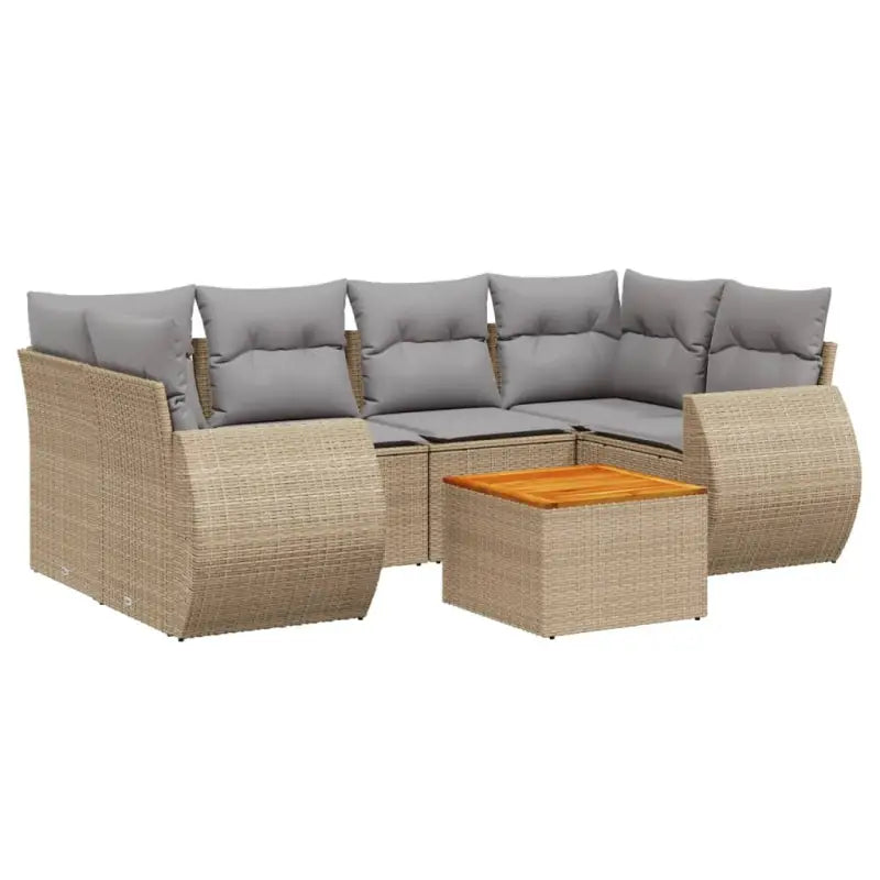 Loungetuigels in beige materiaal met gepoedercoat staal afmetingen - Tuinsets