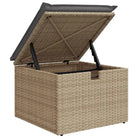 Loungetuinset met beige materiaal en gepoedercoat staal afmetingen - Tuinsets