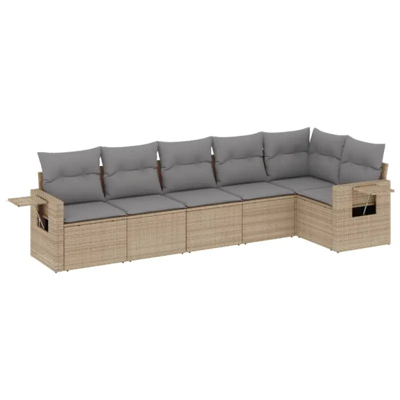 Loungetuinset met waterdichte tas en beige materiaal op gepoedercoat staal - Tuinsets