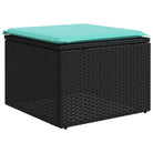 Loungetuinset met zwart materiaal en gepoedercoat staal afmetingen - Tuinsets
