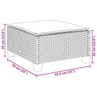 Loungetuinset met zwarte gepoedercoate stalen afwerking en natuurlijke olieafwerking - Tuinsets