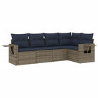 Loungetuinset van gepoedercoat staal met waterdichte tas en afmetingen - Tuinsets