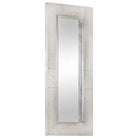 Luchtvaartspiegel met metalen afwerking en klinknageldetails - 110 x 50 cm / 1 - Spiegels