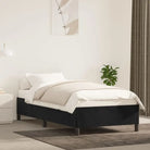 Luxe bedframe met multiplex lattenbodem en zachte fluwelen bekleding - Bedden & bedframes