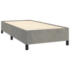 Luxe bedframe met multiplex lattenbodem en zachte fluwelen bekleding - Bedden & bedframes