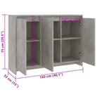 Luxe Dressoir met bewerkt hout voor praktische opbergruimte - Dressoirs & buffetkasten