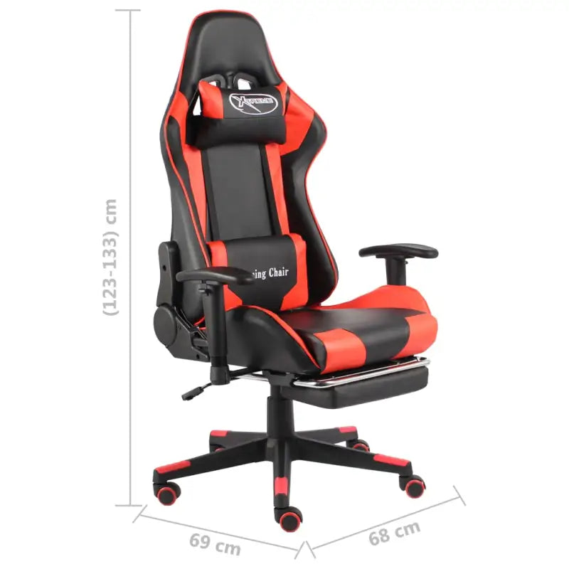 Gamestoel Draaibaar Pvc