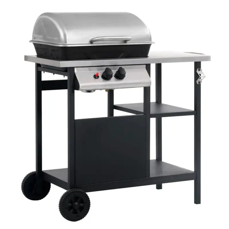 Luxe gasbarbecue met zijtafeltje voor gezellige tuinfeesten - Barbecues