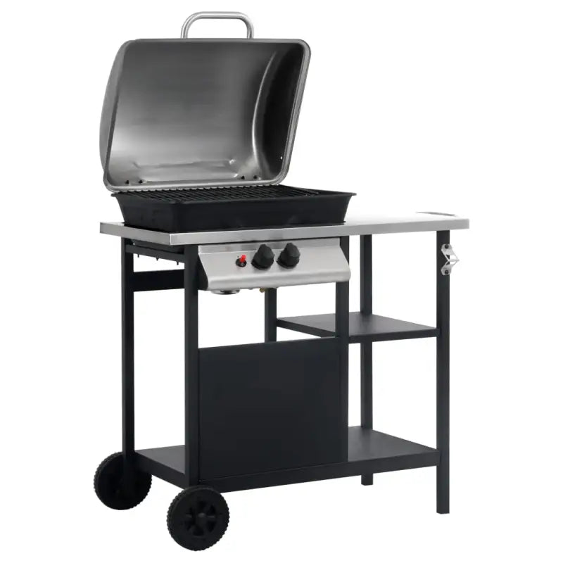 Luxe gasbarbecue met zijtafeltje voor gezellige tuinfeesten - Barbecues