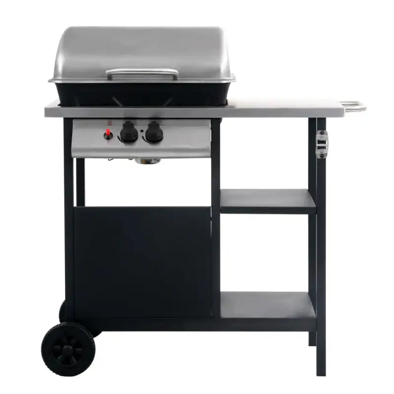 Luxe gasbarbecue met zijtafeltje voor gezellige tuinfeesten - Barbecues