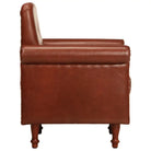 Luxe kuipstoel van echt geitenleer voor stijlvolle ontspanning - Fauteuils & Relaxfauteuils