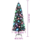 Luxe kunstkerstboom met lampjes voor binnen en buitengebruik inclusief levering - 240 x 102 cm / 1 - Kerstbomen