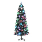 Luxe kunstkerstboom met lampjes voor binnen en buitengebruik inclusief levering - 240 x 102 cm / 1 - Kerstbomen