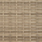 Luxe poly rattan ligbed voor een comfortabele zitervaring met wasbare hoes - Ligstoelen