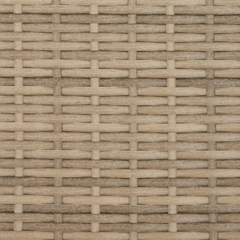 Luxe poly rattan ligbed voor een comfortabele zitervaring met wasbare hoes - Ligstoelen