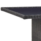 Luxe poly rattan tuinset met elegant ontwerp voor tuin of terras - Tuinsets
