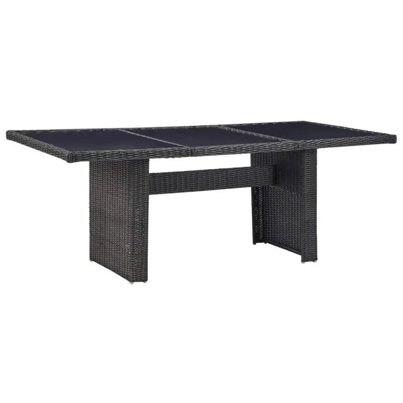 Luxe poly rattan tuinset met elegant ontwerp voor tuin of terras - Tuinsets
