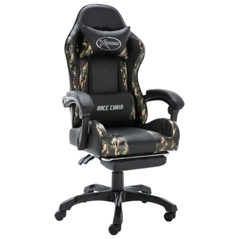 Luxe racestoel voor gamen en werken met kunstleer - Bureaustoelen