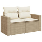 Luxe tuinset met beige materiaal en gepoedercoat staal afmetingen - Tuinsets