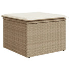 Luxe tuinset met beige materiaal en gepoedercoat staal afmetingen - Tuinsets