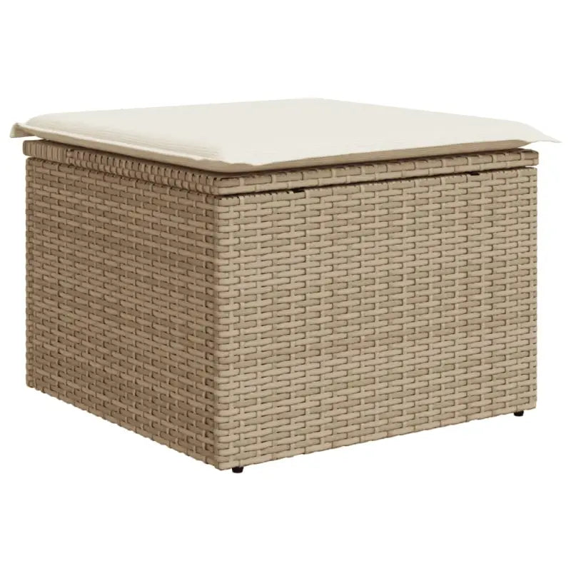 Luxe tuinset met beige materiaal en gepoedercoat staal afmetingen - Tuinsets