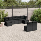 Luxe tuinset met zwart materiaal en gepoedercoat staal - Zwart / Zonder tafel - Tuinsets