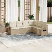 Luxe tuinsets van gepoedercoat staal met beige materiaal en waterdichte tas - Tuinsets