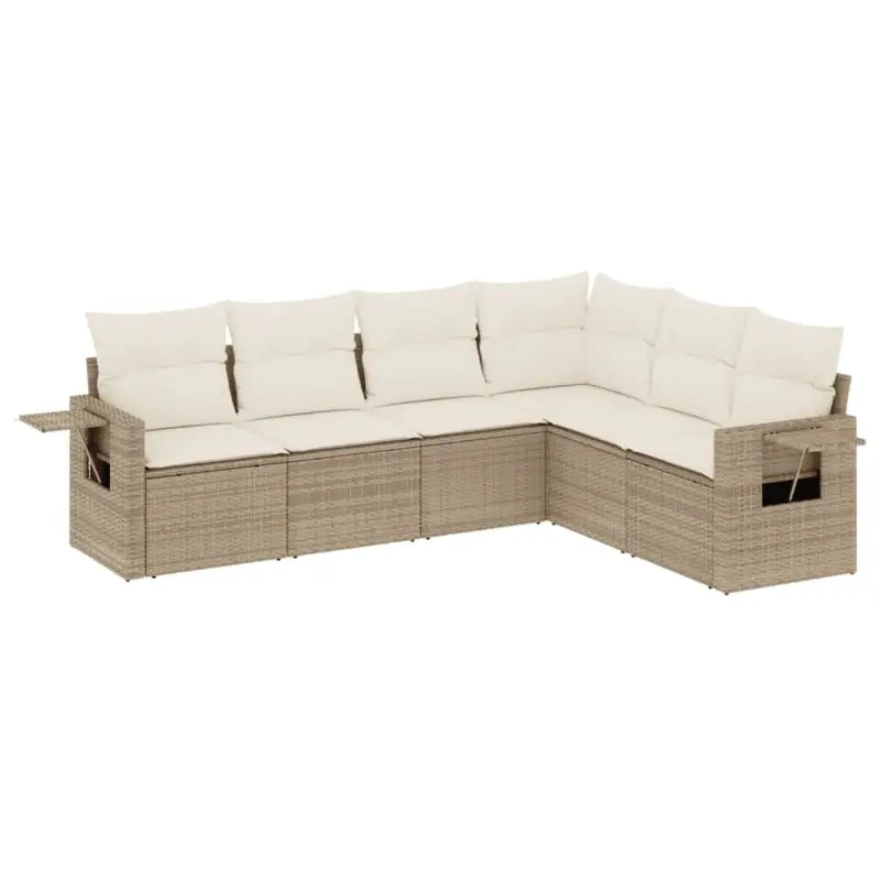 Luxe tuinsets van gepoedercoat staal met beige materiaal en waterdichte tas - Tuinsets