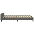 Luxueus bedframe met hoofdeinde en multiplex lattenbodem - Bedden & bedframes