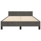 Luxueus bedframe met hoofdeinde en multiplex lattenbodem - Bedden & bedframes