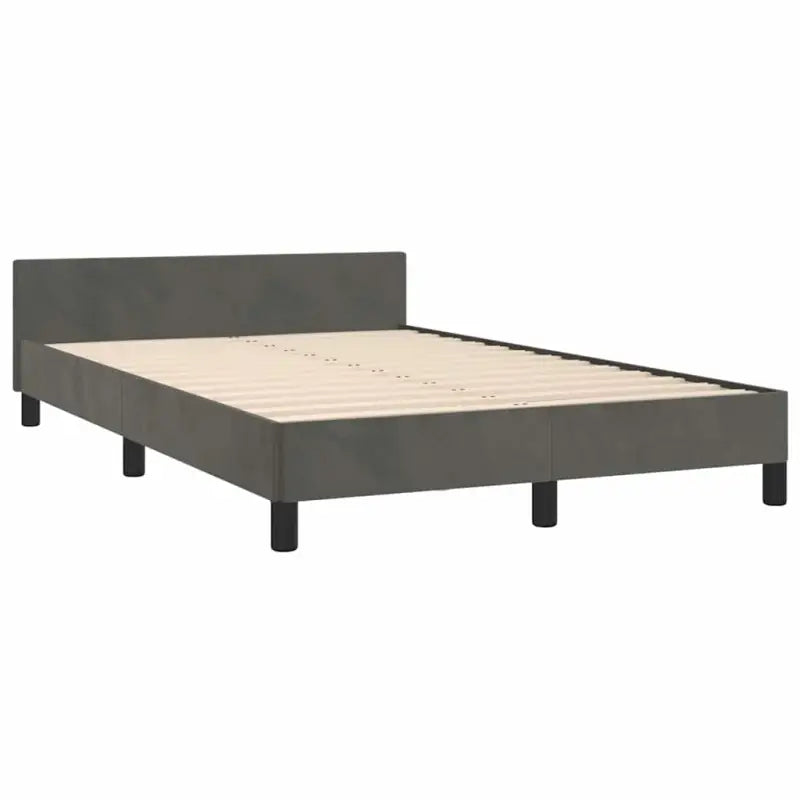 Luxueus bedframe met hoofdeinde en multiplex lattenbodem - Bedden & bedframes