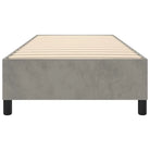 Luxueus bedframe met multiplex lattenbodem en fluweel bekleding - Bedden & bedframes