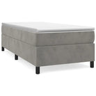 Luxueus bedframe met multiplex lattenbodem en fluweel bekleding - Bedden & bedframes