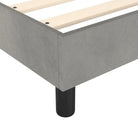 Luxueus bedframe met multiplex lattenbodem en fluweel bekleding - Bedden & bedframes