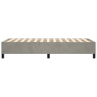 Luxueus bedframe met multiplex lattenbodem en fluweel bekleding - Bedden & bedframes