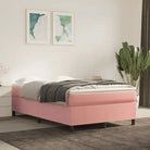 Luxueus bedframe met multiplex lattenbodem en fluweel bekleding - Bedden & bedframes