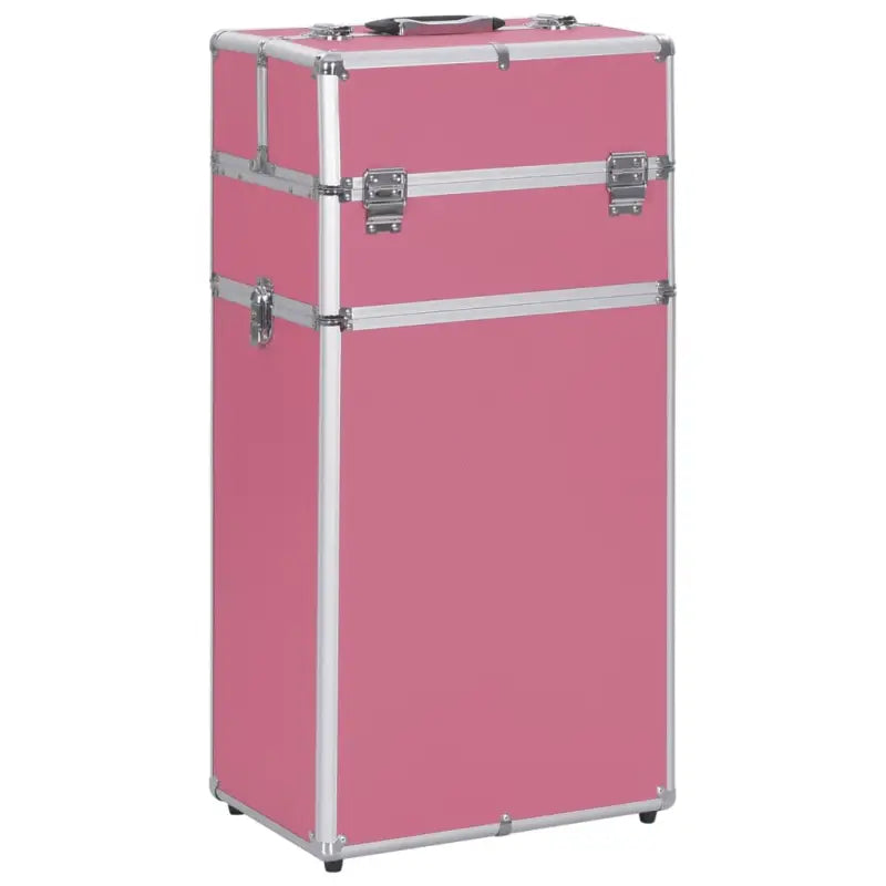 Make-up trolley met afneembare zwenkwielen voor georganiseerde beauty spullen - Roze / 1 - Toilettassen