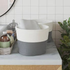 Manden met modern design voor praktische en decoratieve opberging - Manden