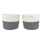 Manden met modern design voor praktische en decoratieve opberging - Manden