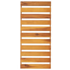 Massief acaciahout Boekenkast met 3 lagen en inklapbaar design - 1 / 70 cm - Boekenkasten