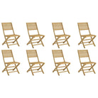 Massief acaciahout houten tuinstoelen voor tuin en terras - Tuinstoelen