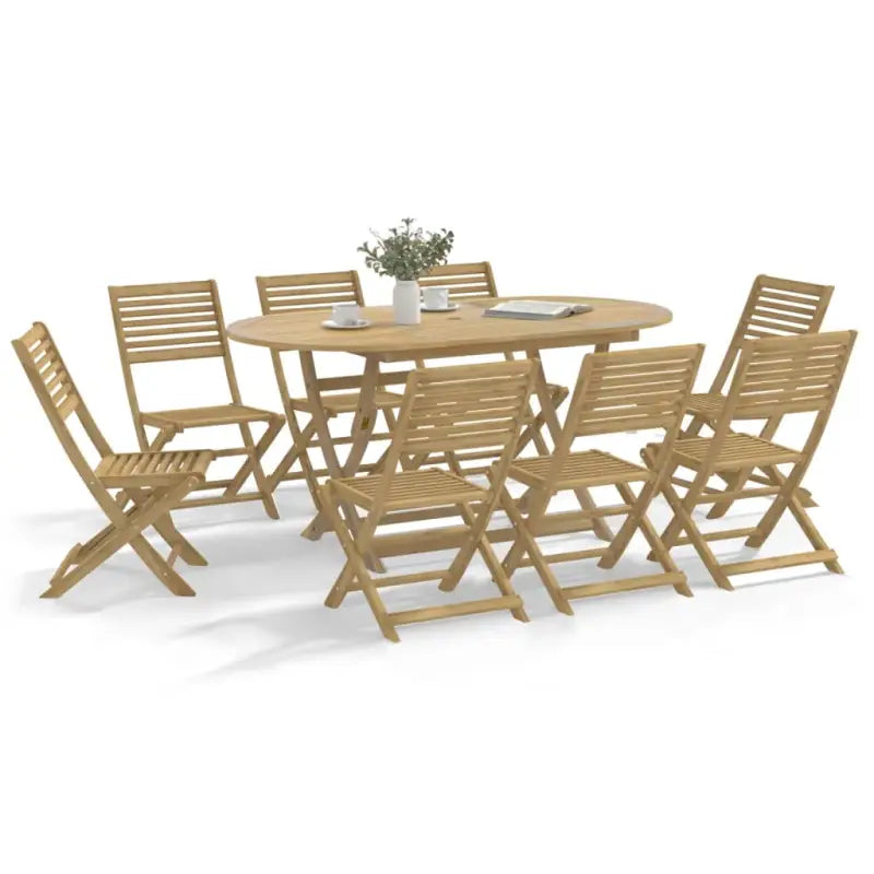 Massief acaciahout houten tuinstoelen voor tuin en terras - Tuinstoelen