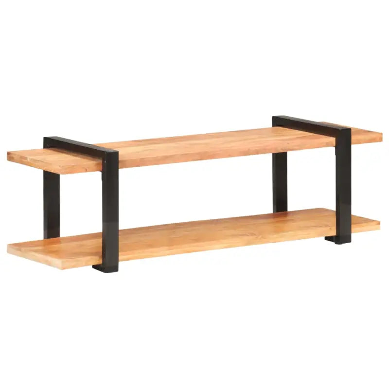 Massief acaciahout industriële tv-meubel voor woonkamer of ontspanning - 1 / 130 cm / Massief acaciahout - Tv-meubels