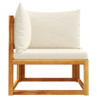 Massief Acaciahout Loungebank met comfortabele zitervaring en wasbare hoes - Loungebanken
